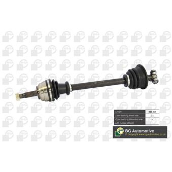 Arbre de transmission avant gauche BGA OEM 7700110484 Arbre de transmission avant gauche BGA OEM 7700110484