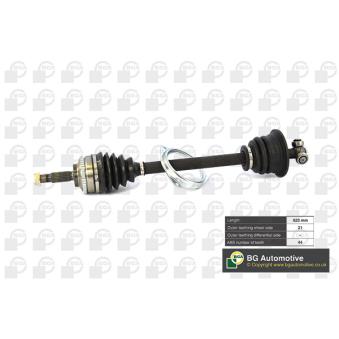 Arbre de transmission avant gauche BGA OEM 8200274159 Arbre de transmission avant gauche BGA OEM 8200274159