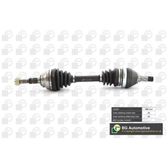 Arbre de transmission avant gauche BGA DS9505L