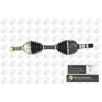 Arbre de transmission avant BGA DS9532