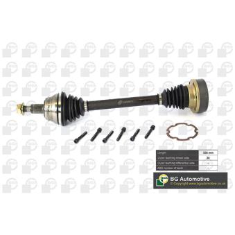 Arbre de transmission avant gauche BGA DS9618L