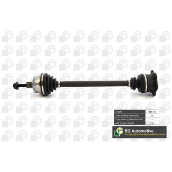 Arbre de transmission avant droit BGA OEM 8D0407452CV