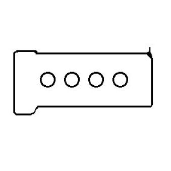 Jeu de joints d'étanchéité, couvercle de culasse BGA RK6335 Jeu de joints d'étanchéité, couvercle de culasse BGA RK6335