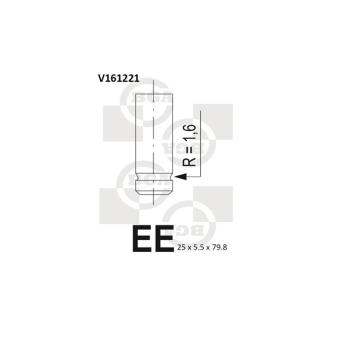 Soupape d'émission BGA [V161221]