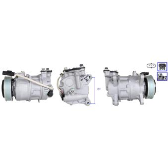 Compresseur, climatisation ELSTOCK OEM 64529384630