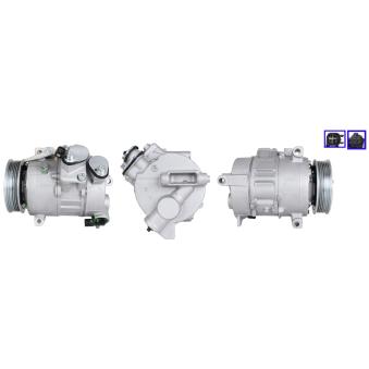 Compresseur, climatisation ELSTOCK 51-1140 pour AUDI 80 2.0 EcoBlue 4x4 - 190cv