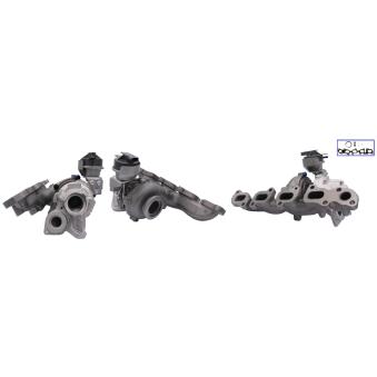 Turbocompresseur, suralimentation ELSTOCK 91-0016 pour FORD CAPRI 2.0 TDI - 110cv