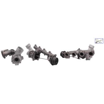 Turbocompresseur, suralimentation ELSTOCK 91-1472 pour MERCEDES-BENZ SPRINTER 415 CDI - 150cv