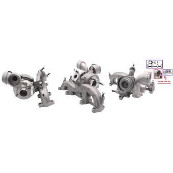 Turbocompresseur, suralimentation ELSTOCK OEM 03G253016RX