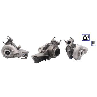 Turbocompresseur, suralimentation ELSTOCK OEM 646090108080