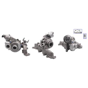 Turbocompresseur, suralimentation ELSTOCK OEM 03L253016M