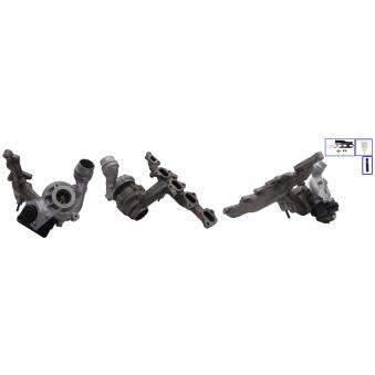 Turbocompresseur, suralimentation ELSTOCK [91-2843]