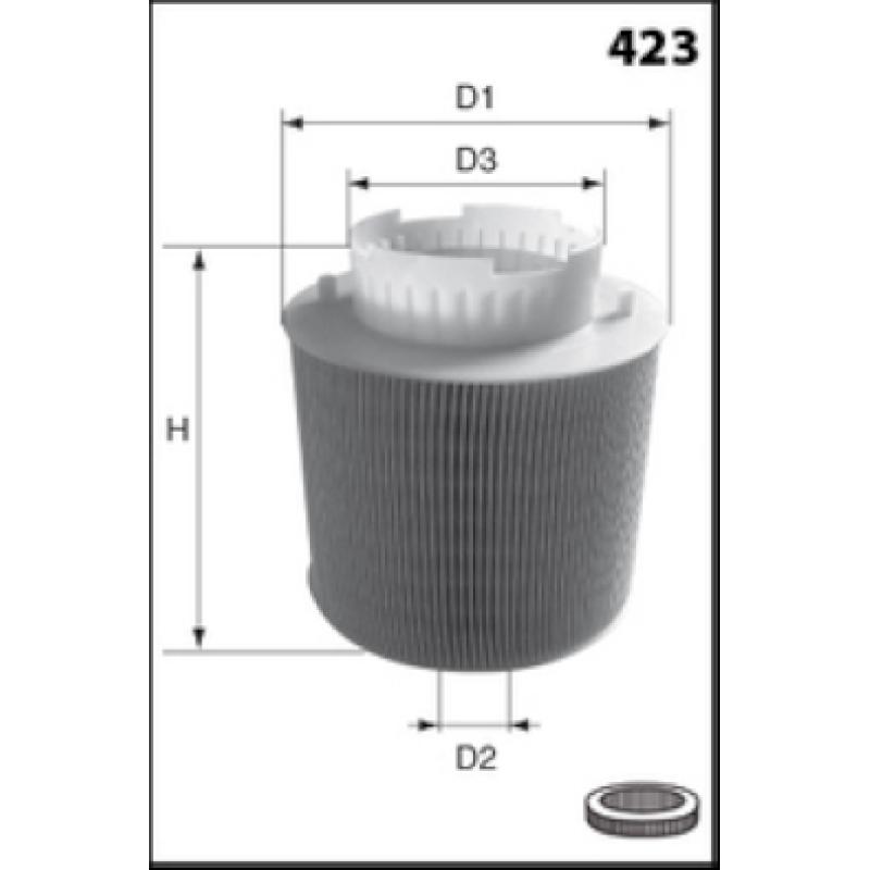 Filtre à air MISFAT R295 - Visuel 1
