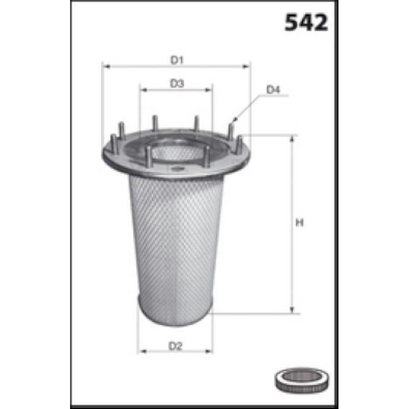 Filtre à air secondaire MISFAT R985 - Visuel 1