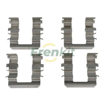 Kit d'accessoires, plaquette de frein à disque FRENKIT 901831