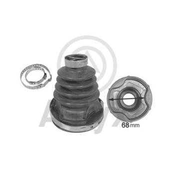 Jeu de joints-soufflets, arbre de commande avant gauche Aslyx [AS-200486]