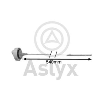 Bouchon, goulotte de remplissage d'huile Aslyx AS-503954 pour NISSAN 100 1.5 dCi - 110cv