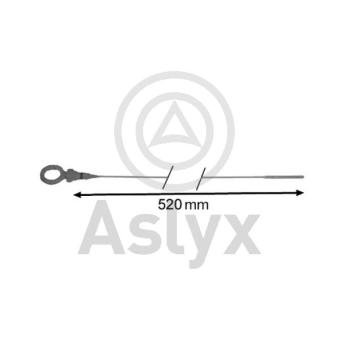 Jauge de niveau d'huile Aslyx [AS-507010]