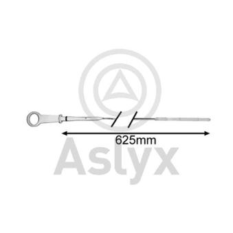 Jauge de niveau d'huile Aslyx [AS-521072]
