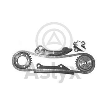Kit de distribution par chaîne Aslyx OEM 7701475740