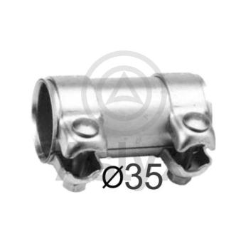 Raccord de tuyau, système d'échappement Aslyx [AS-541000]