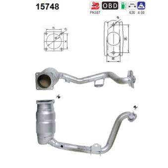 Catalyseur AS OEM 1731n1