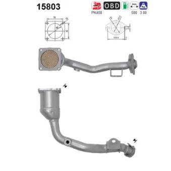 Catalyseur AS OEM 1731XE