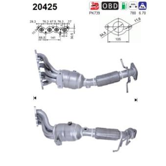 Catalyseur AS OEM 36000894