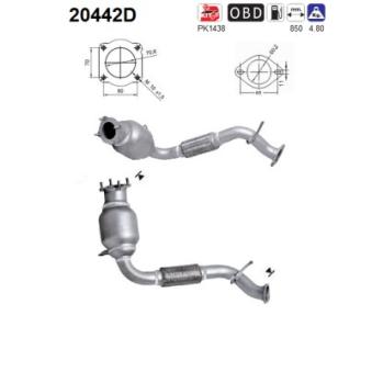 Catalyseur AS 20442D