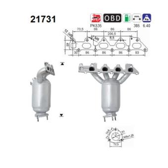 Catalyseur AS 21731