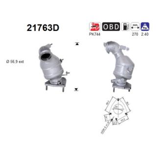Catalyseur AS 21763D