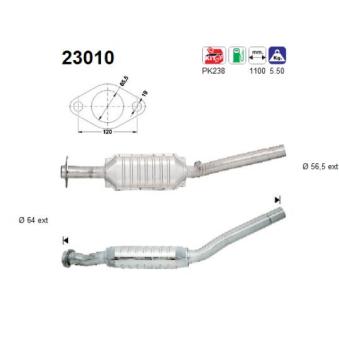 Catalyseur AS OEM 4764027