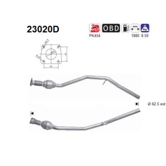 Catalyseur AS OEM 4721210AC