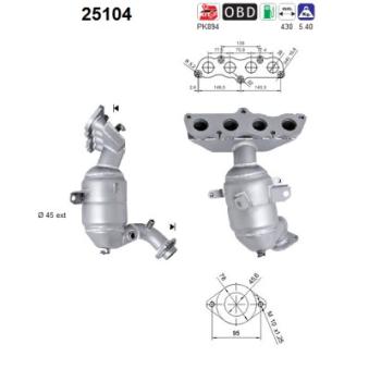 Catalyseur AS [25104]