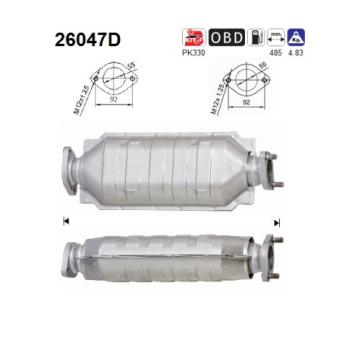Catalyseur AS OEM MR552247