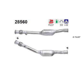 Catalyseur AS OEM 1705LY