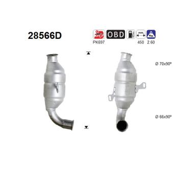 Catalyseur AS OEM 1731Z7
