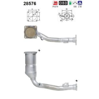 Catalyseur AS OEM 1731P2