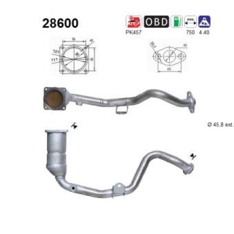 Catalyseur AS [28600]