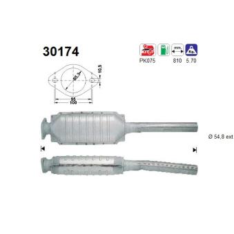 Catalyseur AS OEM 7700421271