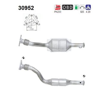 Catalyseur AS OEM 8200162147