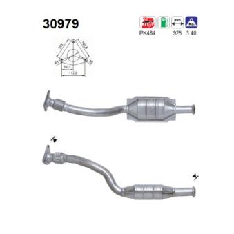 Catalyseur AS OEM 7700433018