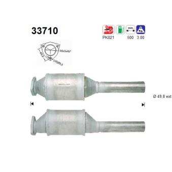 Catalyseur AS OEM 165131701F