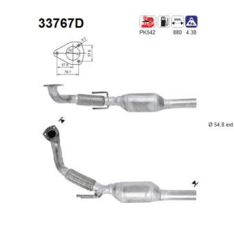 Catalyseur AS [33767D]