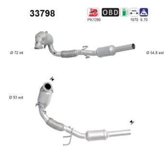 Catalyseur AS 33798 Catalyseur AS 33798