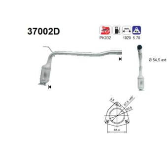 Catalyseur AS OEM 028131701GX