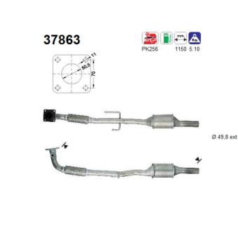 Catalyseur AS OEM 6N0253058HX