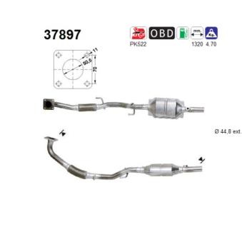 Catalyseur AS OEM 6Q0254503SX Catalyseur AS OEM 6Q0254503SX