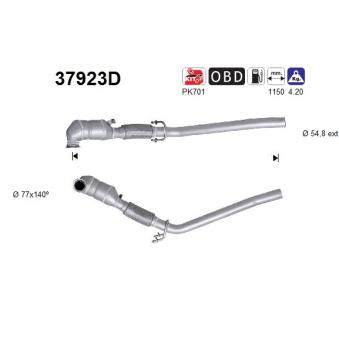 Catalyseur AS OEM 3C0254505MX