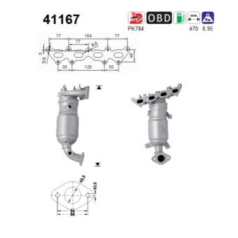 Catalyseur AS OEM 50511164